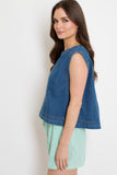 Sloane Denim Tank // denim