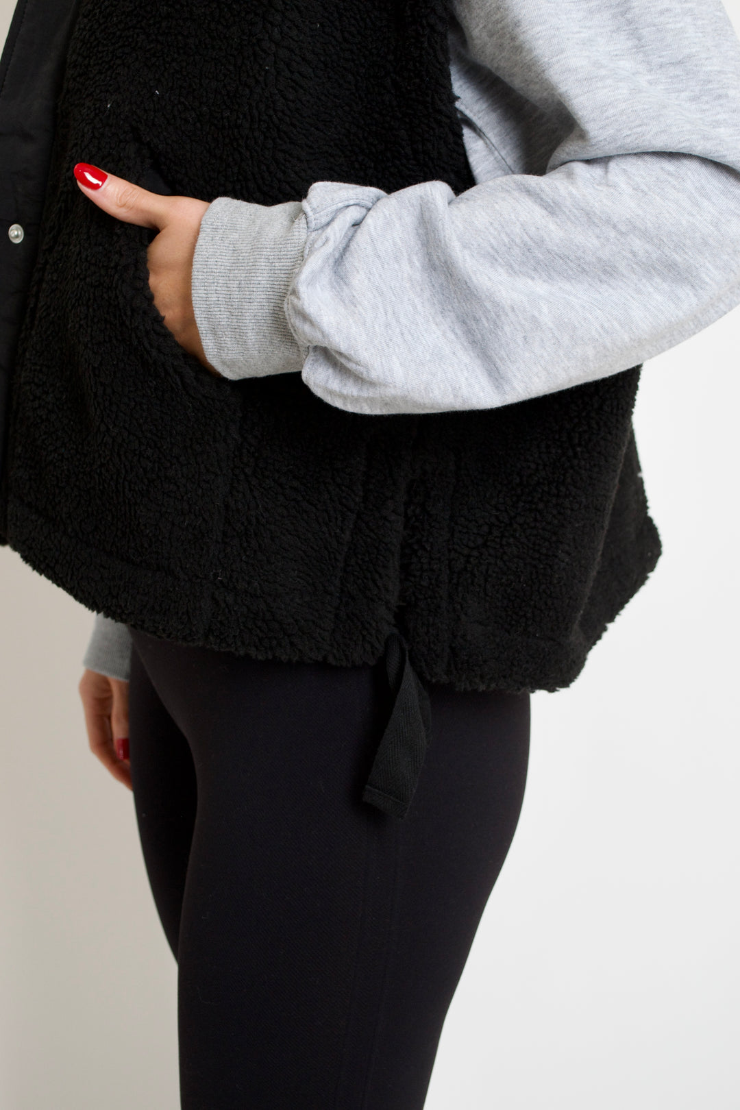 Sherpa Oversized Vest
