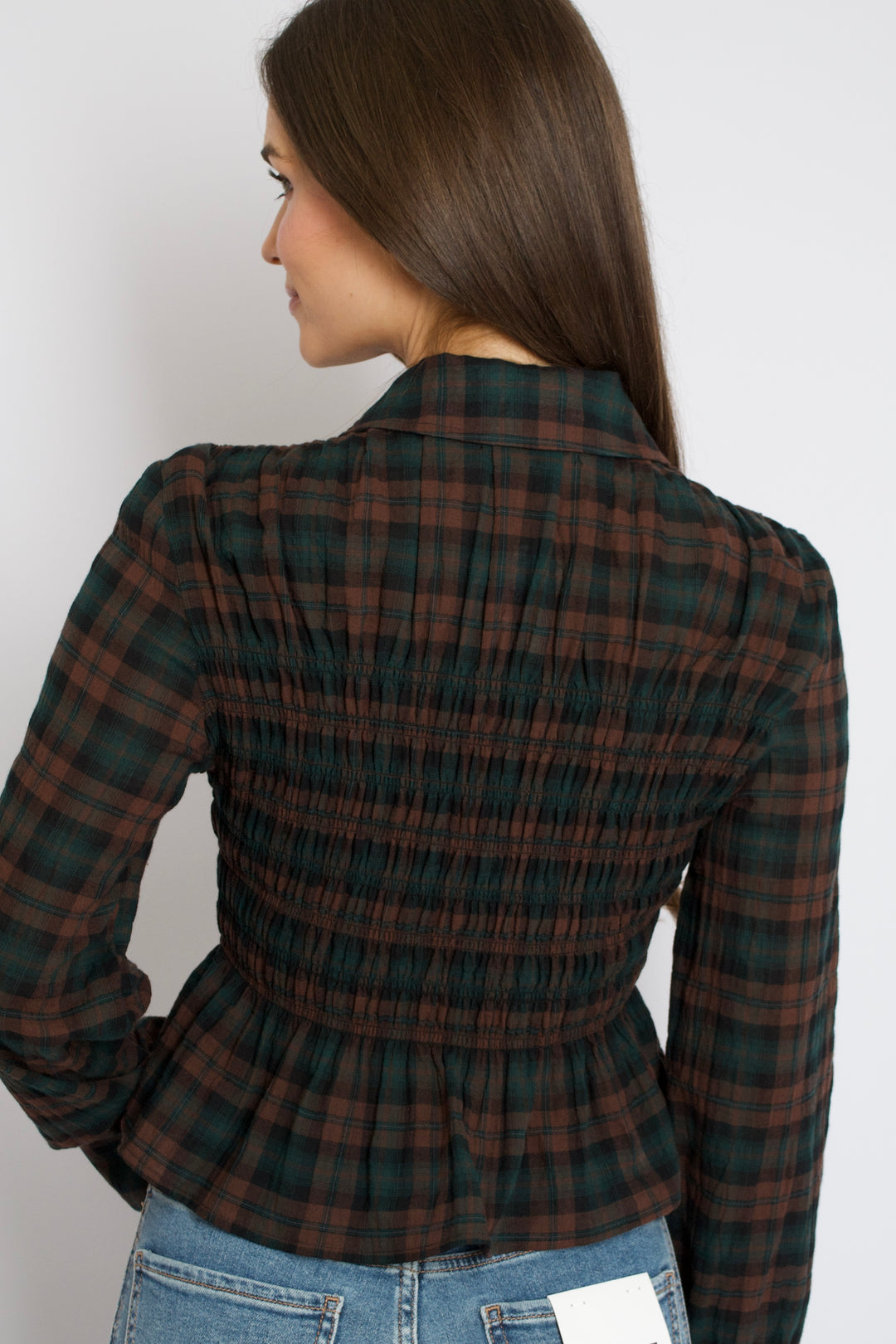 Willow Plaid Top