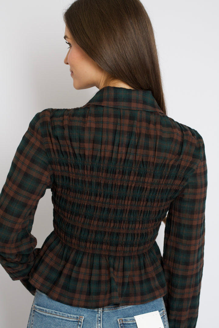 Willow Plaid Top