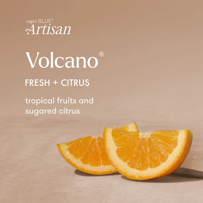VOLCANO // Artisan Caffe Capri Blue Signature Jar Candle