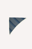 HAUS Satin Scarf // navy