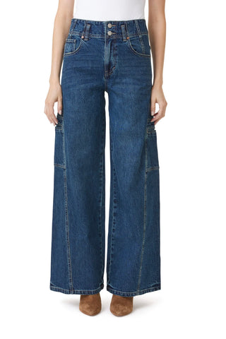 HABITUAL // Cargo Wide Leg in Tide