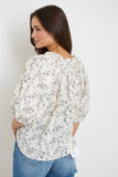 Jane Floral Puff Sleeve Blouse