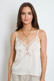 The Lace Embroidered Cami