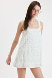 Ditsy Eyelet Babydoll Dress