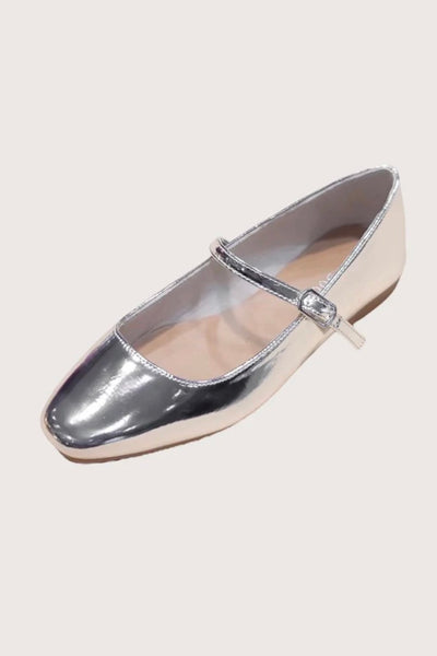 Metallic Ballet Flats