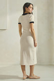 Coco Contrast Knit Dress