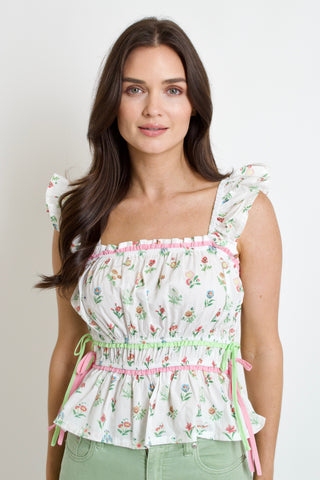 Garden Tie Top