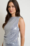 Michelle Sequin Top
