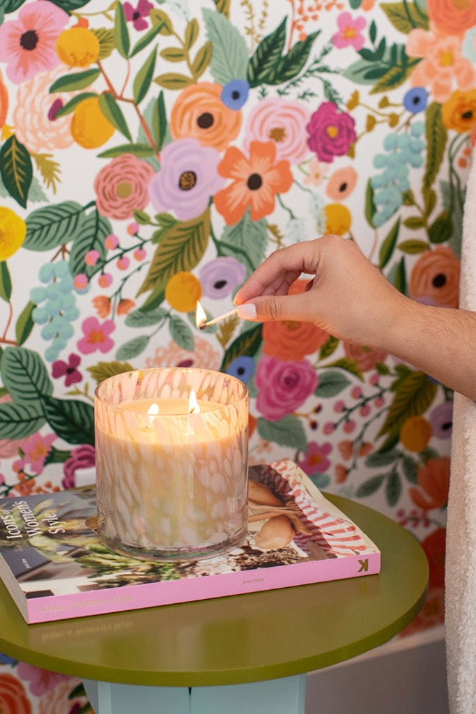SWEET GRACE // White Tortoise 3-wick Candle