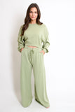 Mayzie Pant Set // mineral green