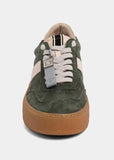 SHUSHOP// Stacey Sneaker in Sage Suede