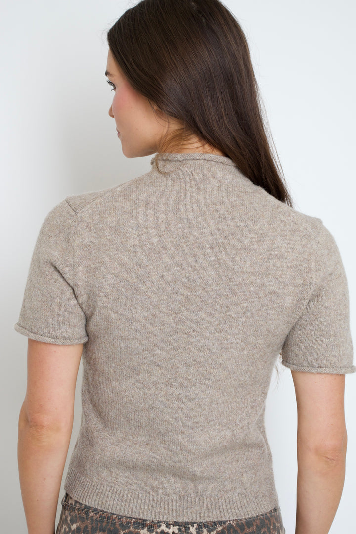 Alani Mock Neck Knit Top