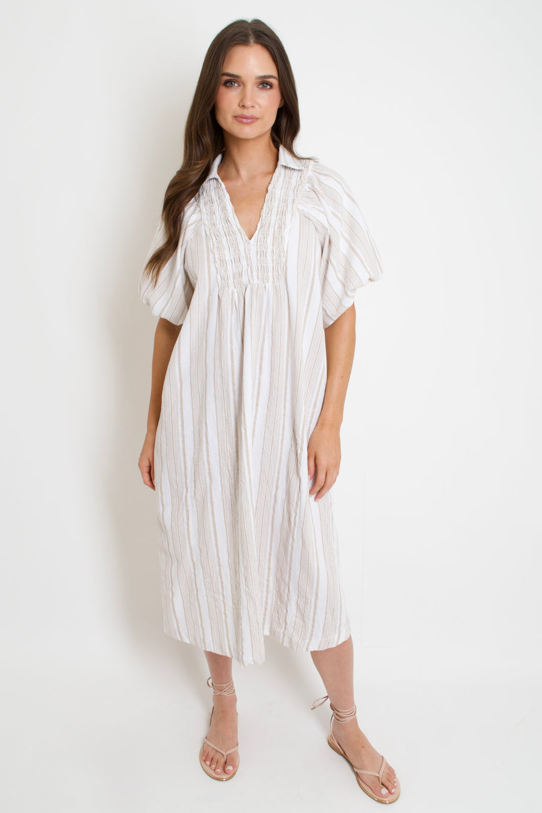 Khaki Coast Midi