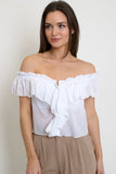 Madeleine Ruffle Top