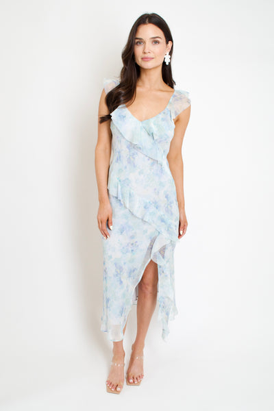Simone Ruffle Dress