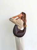 Monaco Woven Bag // cloud