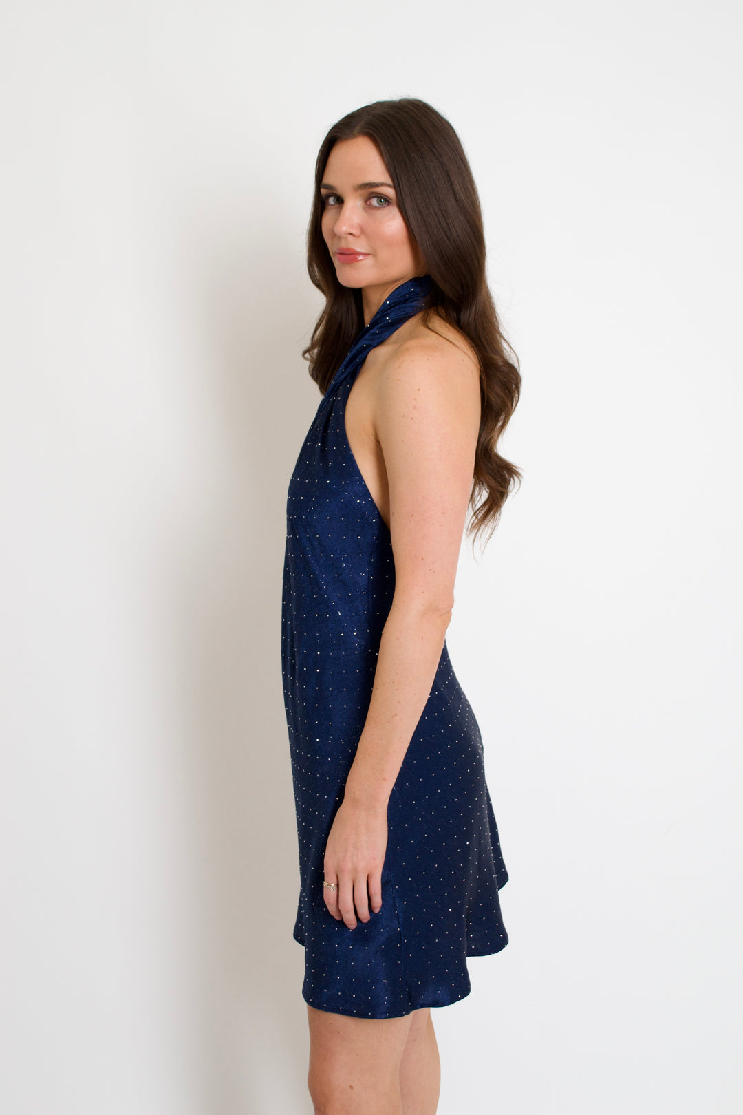 Victoria Embellished Mini Dress
