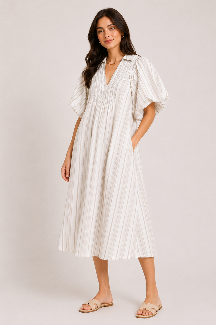 Khaki Coast Midi