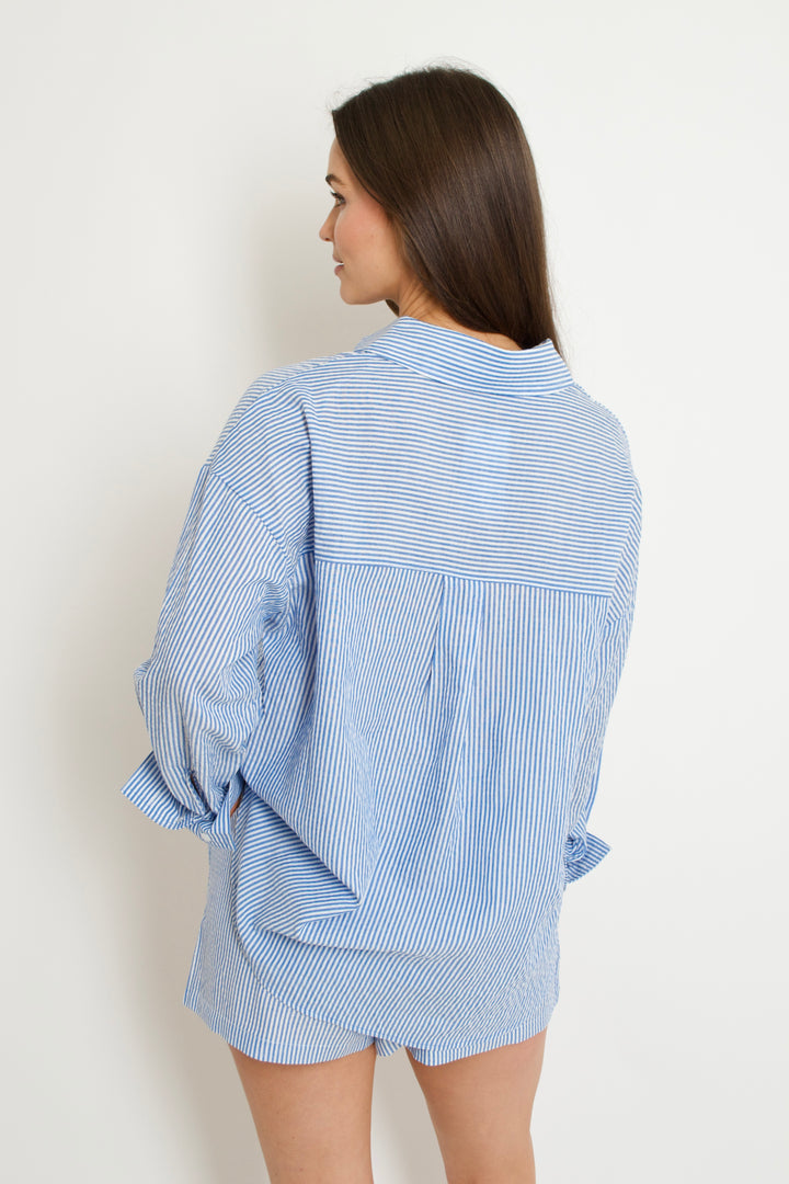 Tulum Stripe Set // blue