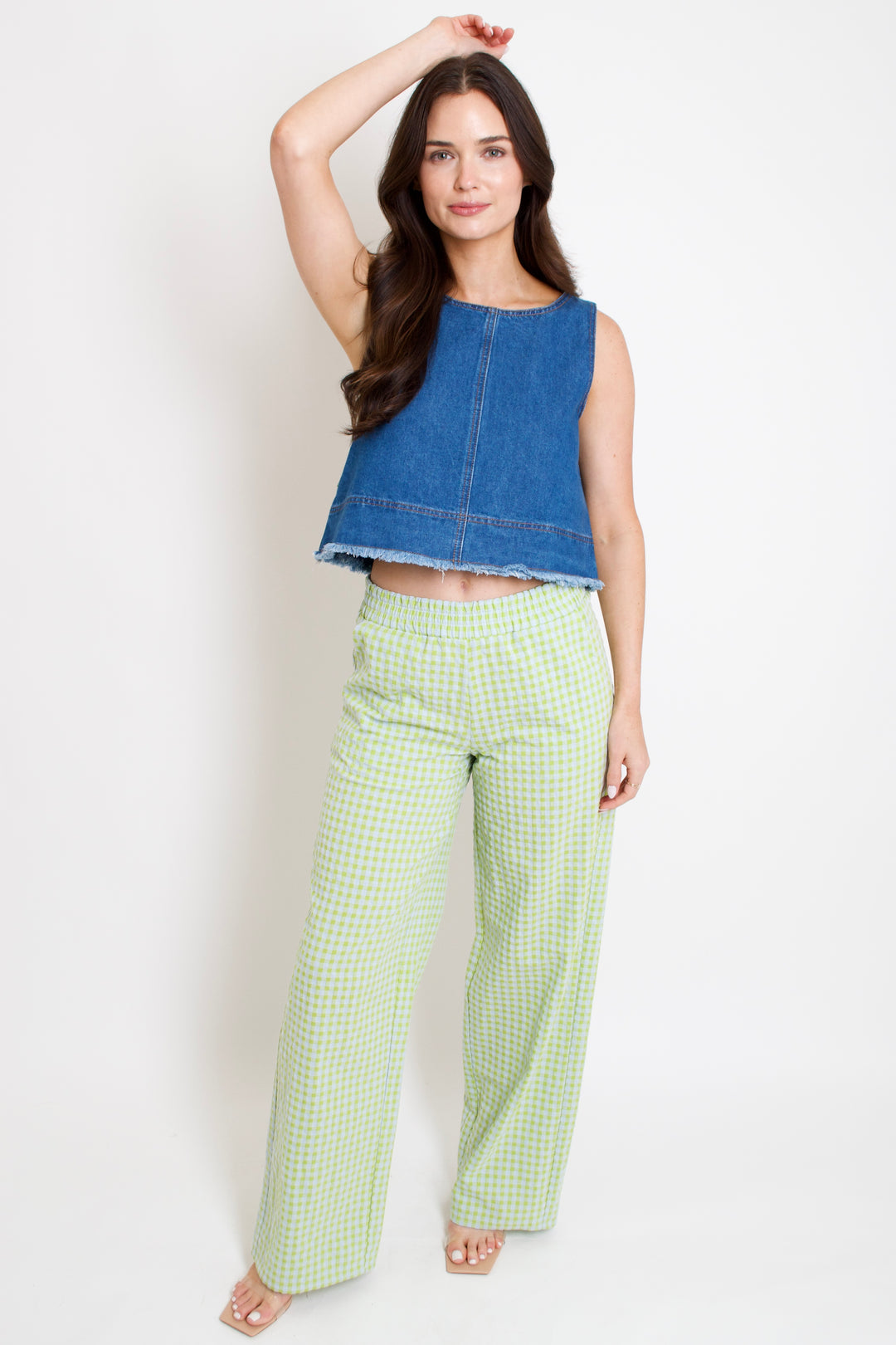 Dafne Denim Top