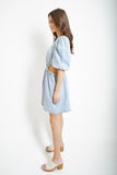 Rhinestone Denim Dress