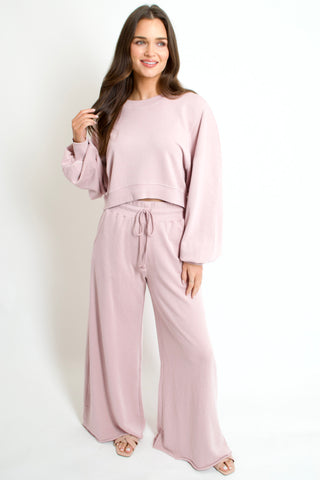 Mayzie Pant Set // pink