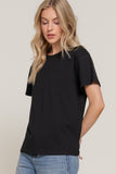 Short Sleeve Round Neck Tee // 2 colors