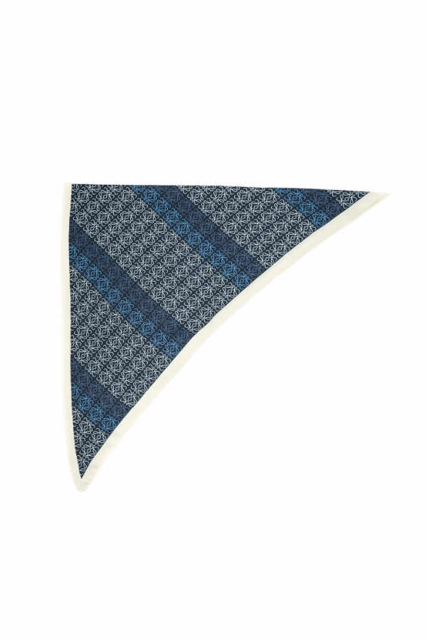 HAUS Satin Scarf // navy