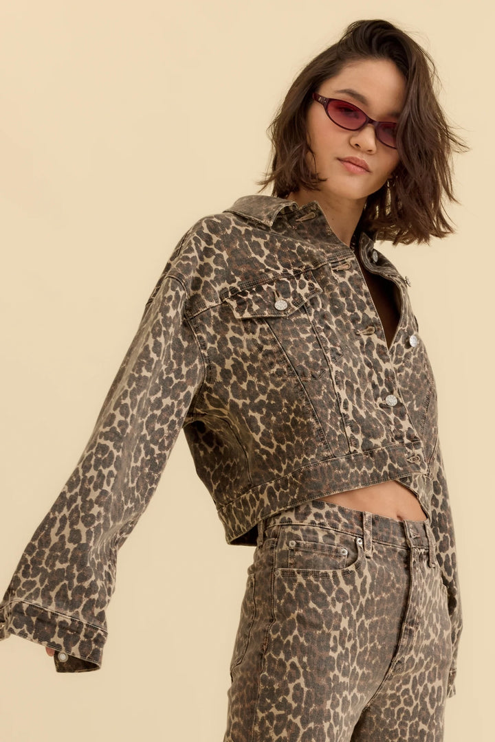 DAZE // Del Mar Short Jacket in Cool Cat