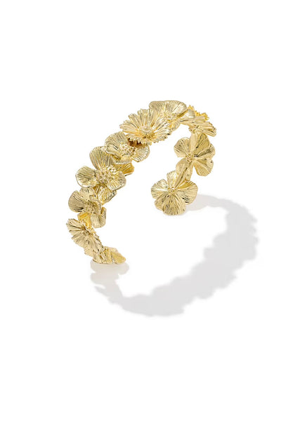 Cailey Flower Cuff Bracelet