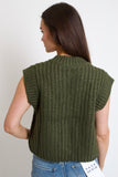 Zoey Knit Vest // wine
