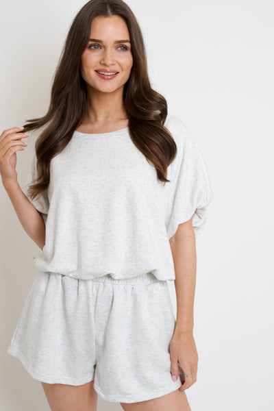 Grey French Terry Set