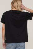 Short Sleeve Round Neck Tee // 2 colors