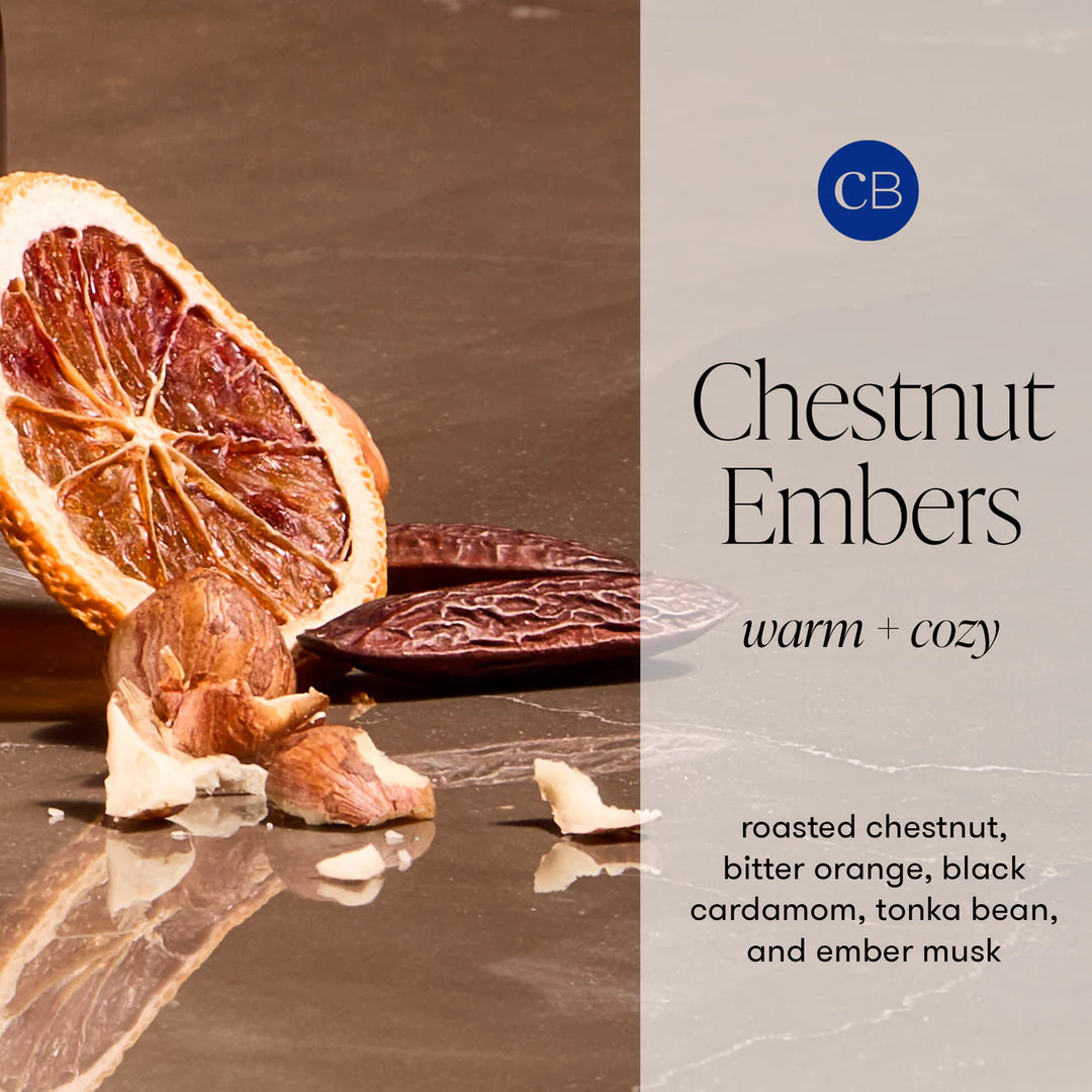 CHESTNUT EMBERS // Autumn Glow Signature Candle