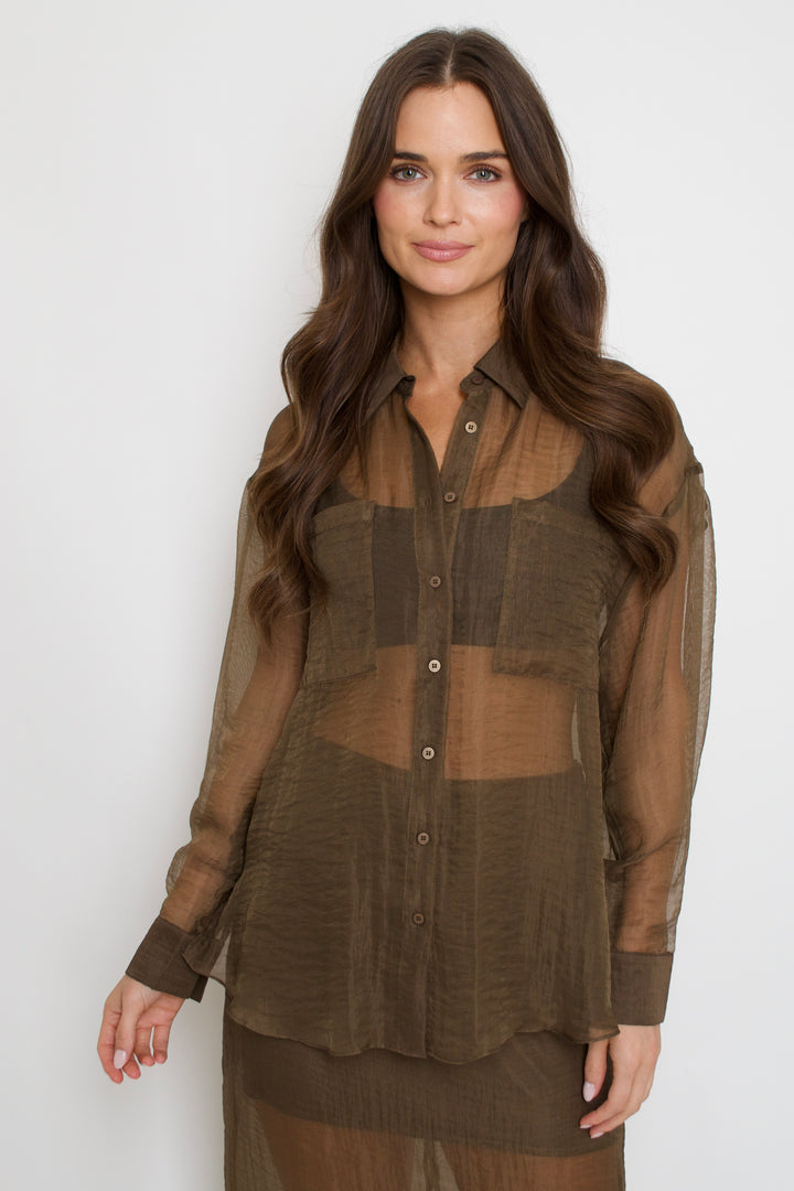Carlen Sheer Cargo Top