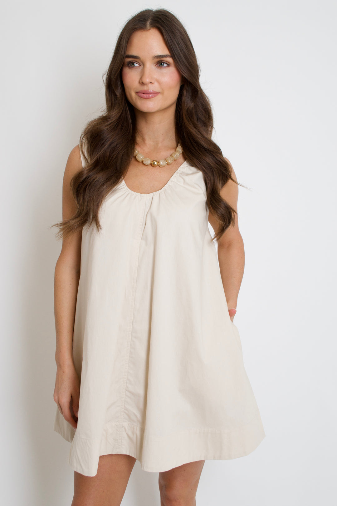 Elise Scoop Neck Dress