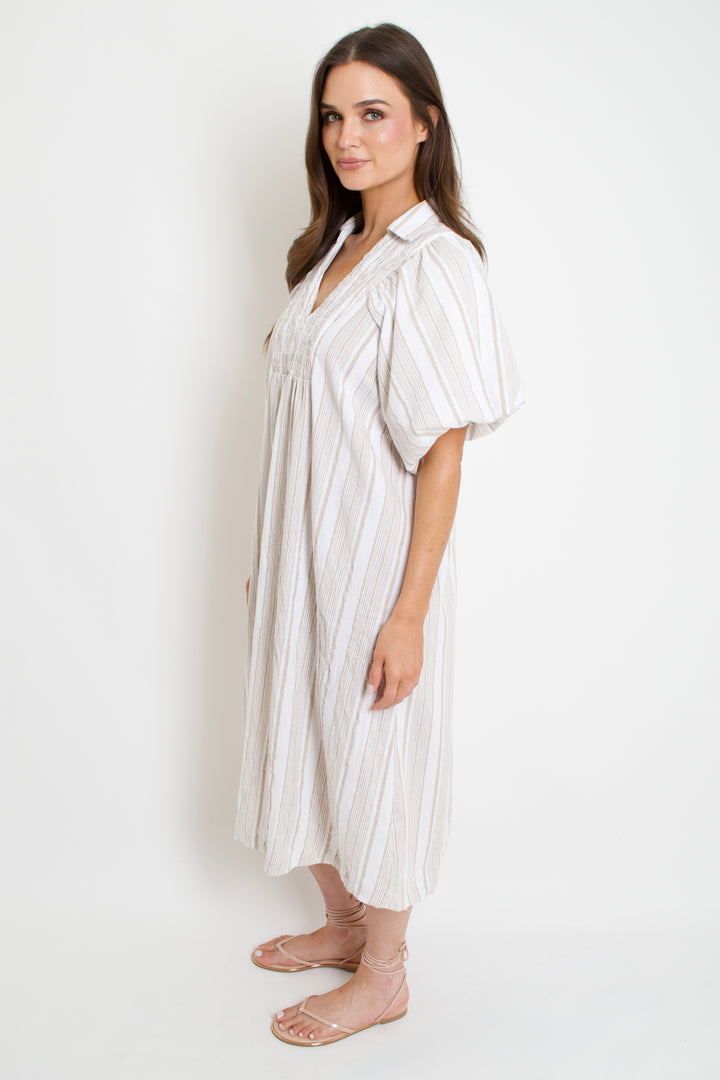 Khaki Coast Midi