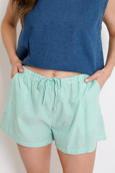 Boxer Striped Shorts