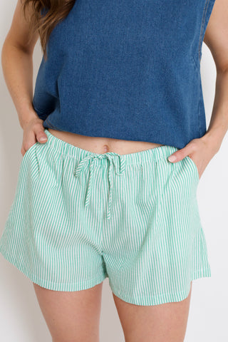 Boxer Striped Shorts