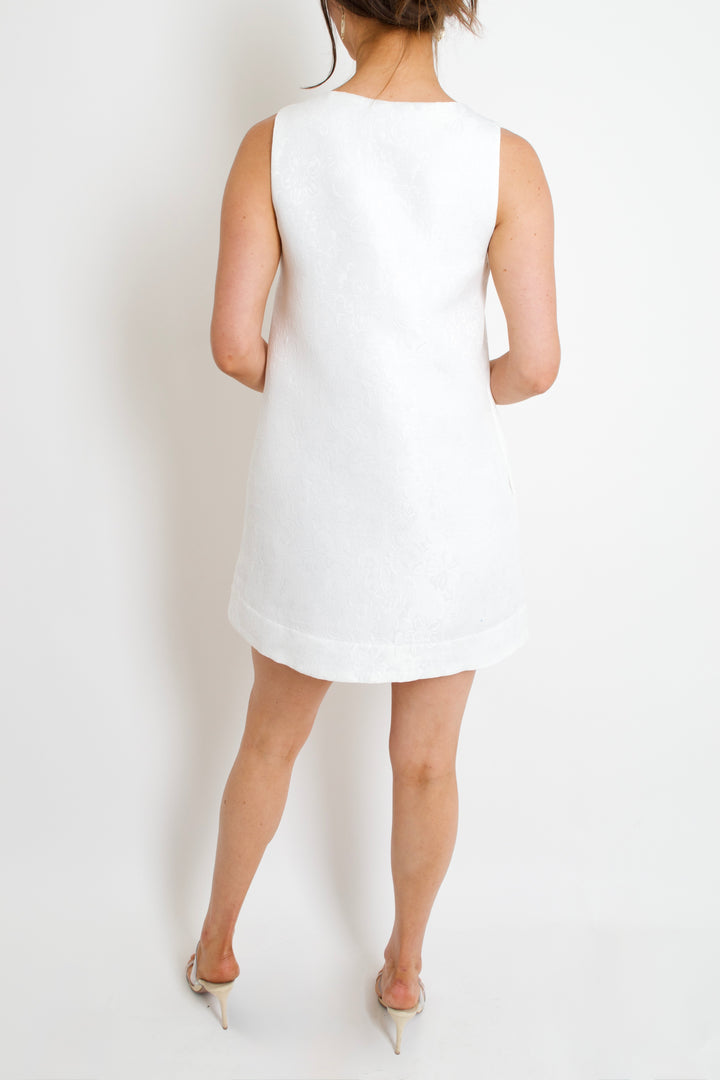 Scallop Charm Mini Dress