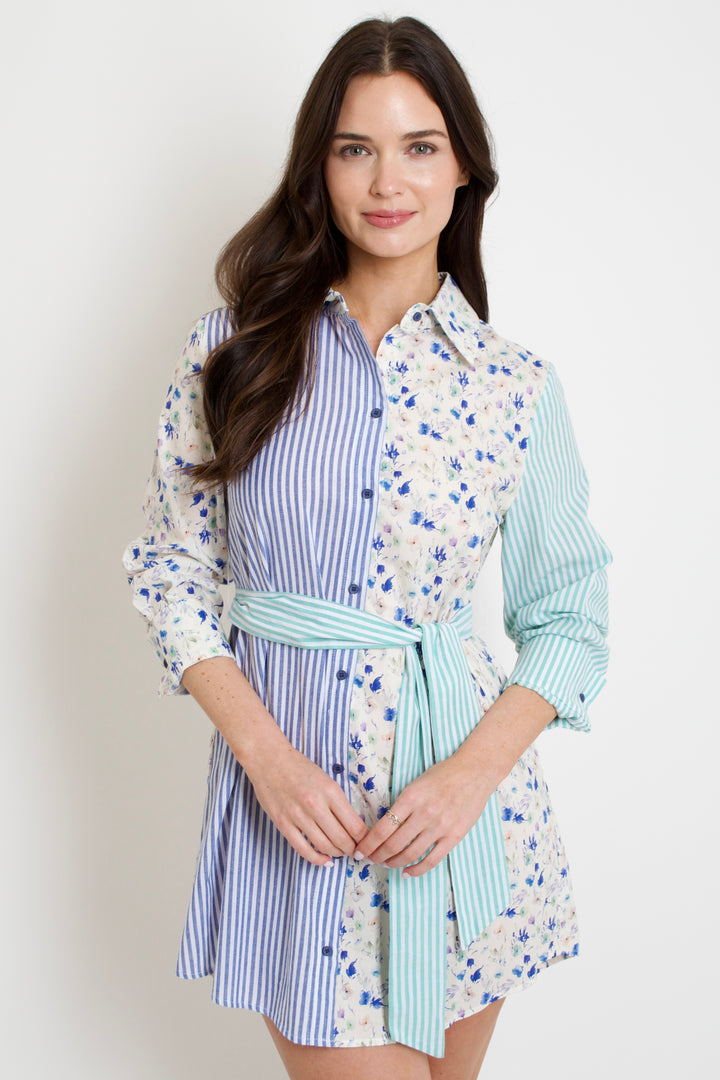 Symphony Mix Shirt Dress
