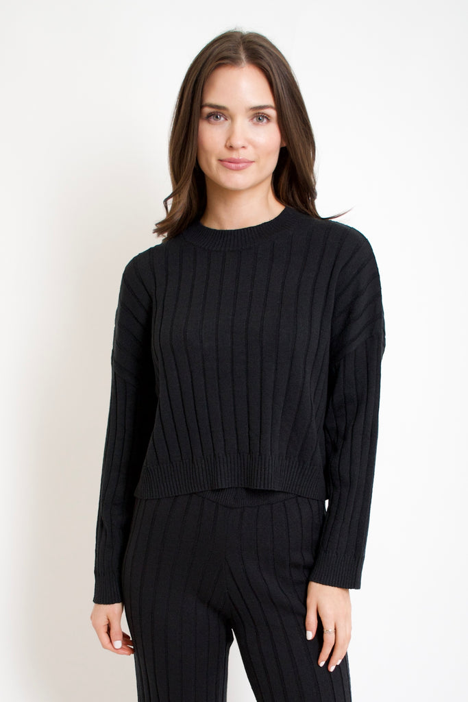 Elevate Ribbed Knit Top