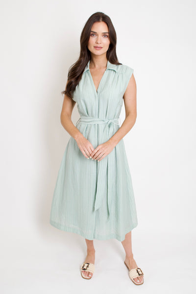 Riley Textured Midi Dress