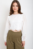 Eyelet Love Blouse
