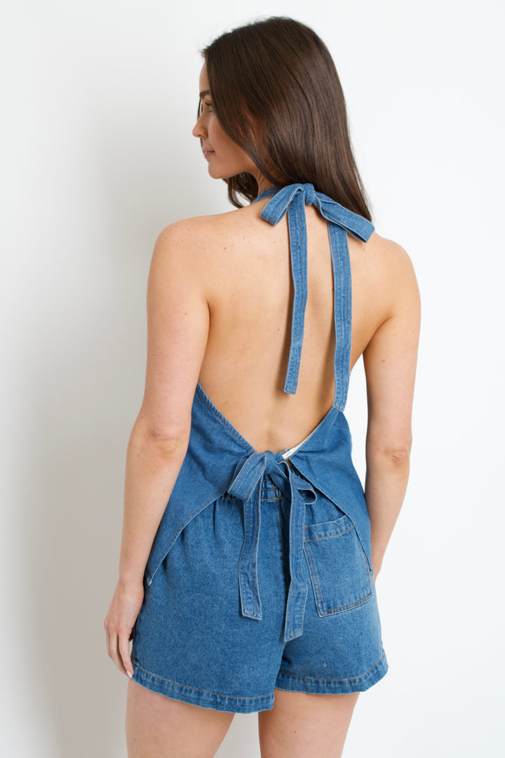 Harbor Ease Pull-on Denim Shorts