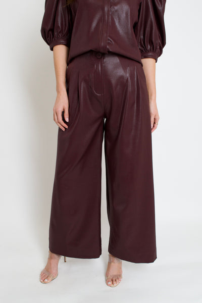 Mia Coated Pants