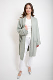 Heather Sage Knit Shacket
