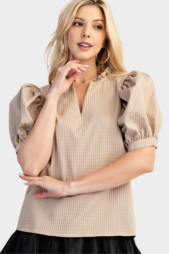 Callie Puff Sleeve Top